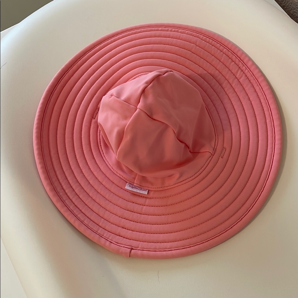 Ruffle Butts Pink Sun Hat